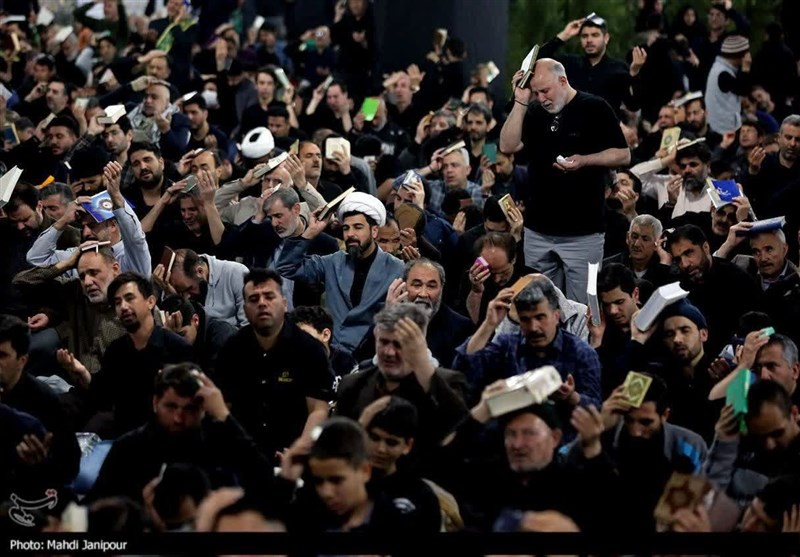 روایت خبرنگار تسنیم از دومین شب قدر در نصف جهان + فیلم