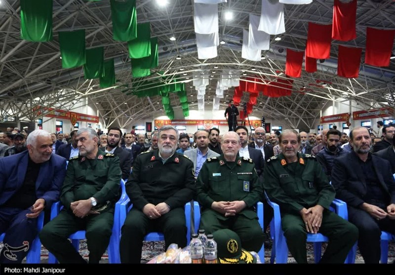 روایت خبرنگار تسنیم از مراسم یادبود 2 سردار جبهه مقاومت 