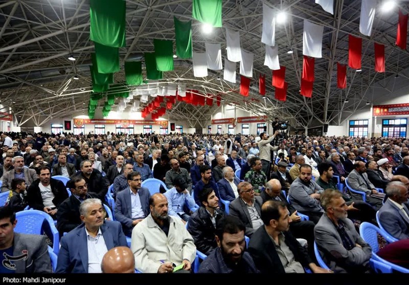 روایت خبرنگار تسنیم از مراسم یادبود 2 سردار جبهه مقاومت 