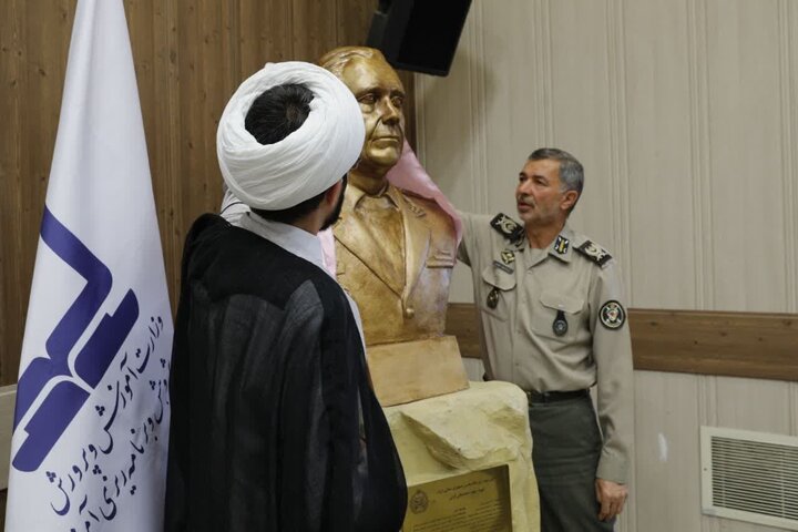 سردیس امیر سپهبد شهید «سید محمد ولی قرنی» رونمانی