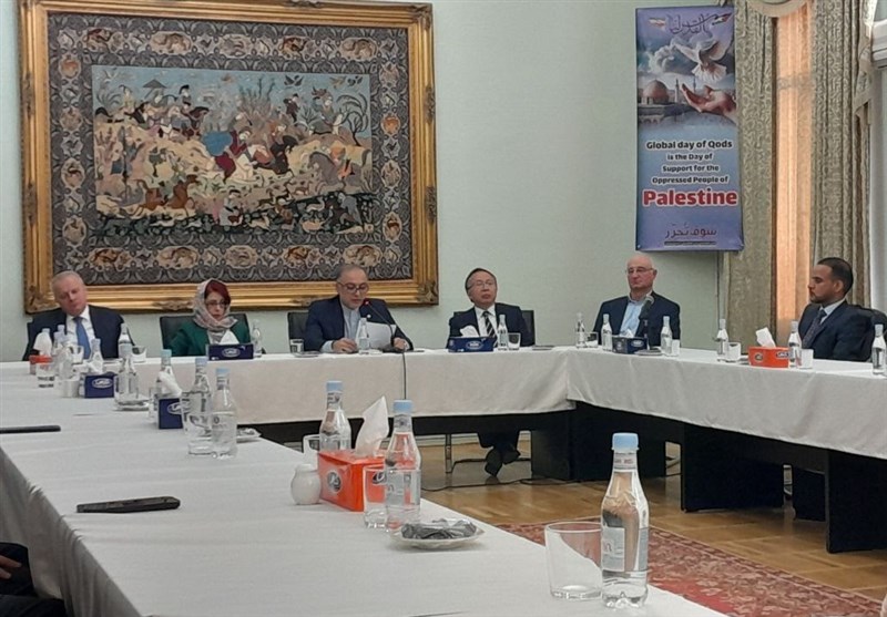 سفیر جمهوری اسلامی ایران , کشور "ارمنستان" , روز جهانی قدس , فلسطین , رژیم صهیونیستی (اسرائیل) ,