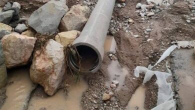 سیلاب به زیرساختهای آب شهرستان زیرکوه خسارت وارد کرد