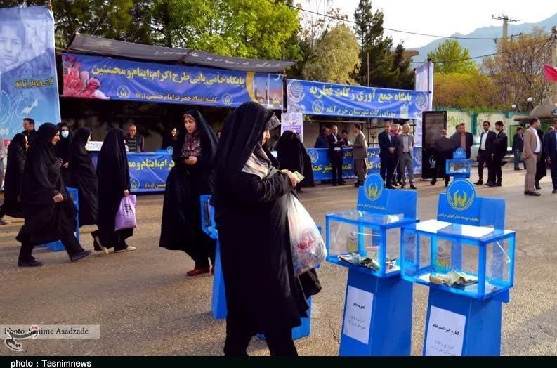 شکرانۀ بندگی در ضیافت الهی/ لرستانیها در صفوف عبادت+تصاویر