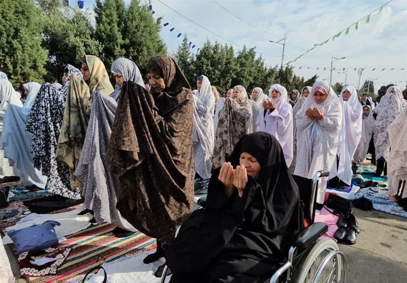 شکوه نماز عید فطر در شهرستانهای استان تهران + تصاویر