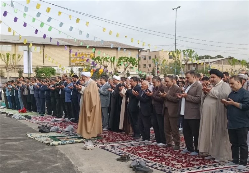 شکوه نماز عید فطر در شهرستانهای استان تهران + تصاویر