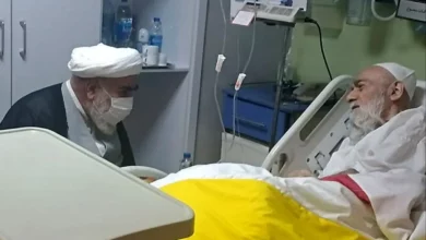 عیادت رئیس دفتر رهبر انقلاب از آیتالله گرامی