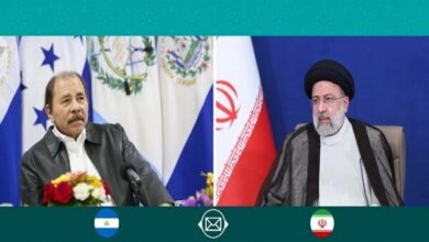 قدردانی رییسی از ابراز همدردی رییسجمهور نیکاراگوئه با ایران