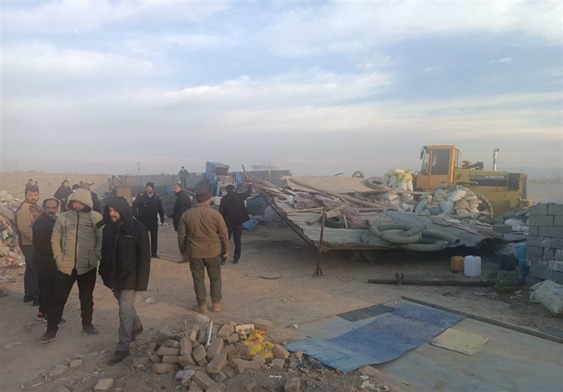 قلع و قمع بیش از 7 هزار مترمربع اراضی کشاورزی در محمودآباد