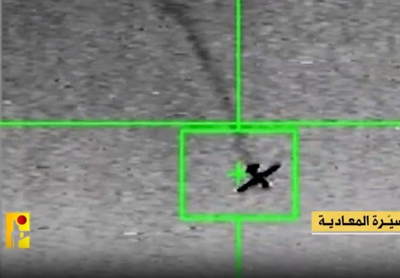 _لحظه_ _شکار_ _پهپاد_ _پیشرفته_ _اسرائیلی_ _توسط_ _حزب__الله_