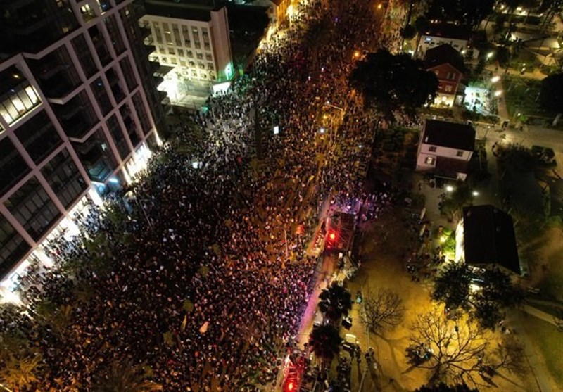 پلیس رژیم صهیونیستی تجمع در تقاطع معروف تل آویو را ممنوع کرد