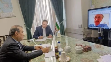 گفتوگوی تصویری نماینده ویژه دبیرکل سازمان ملل در امور سوریه با «خاجی»