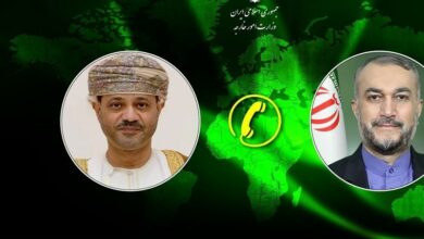 گفتوگوی تلفنی وزرای خارجه ایران و عمان