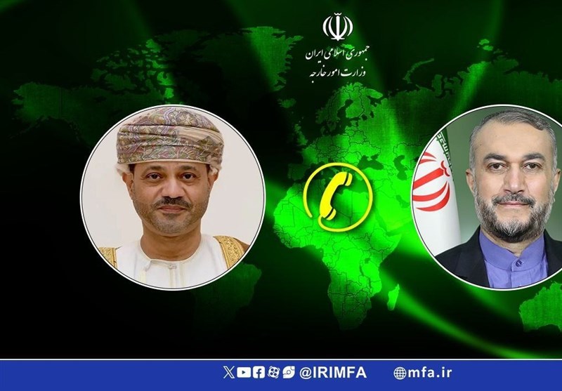 گفتوگوی تلفنی وزرای خارجه ایران و عمان