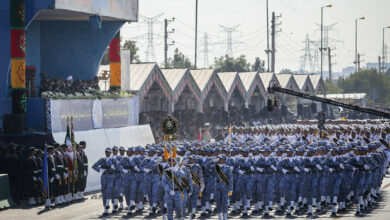 یگانهای پیاده نیروهای ۴ گانه ارتش در رژه تهران شرکت کردند