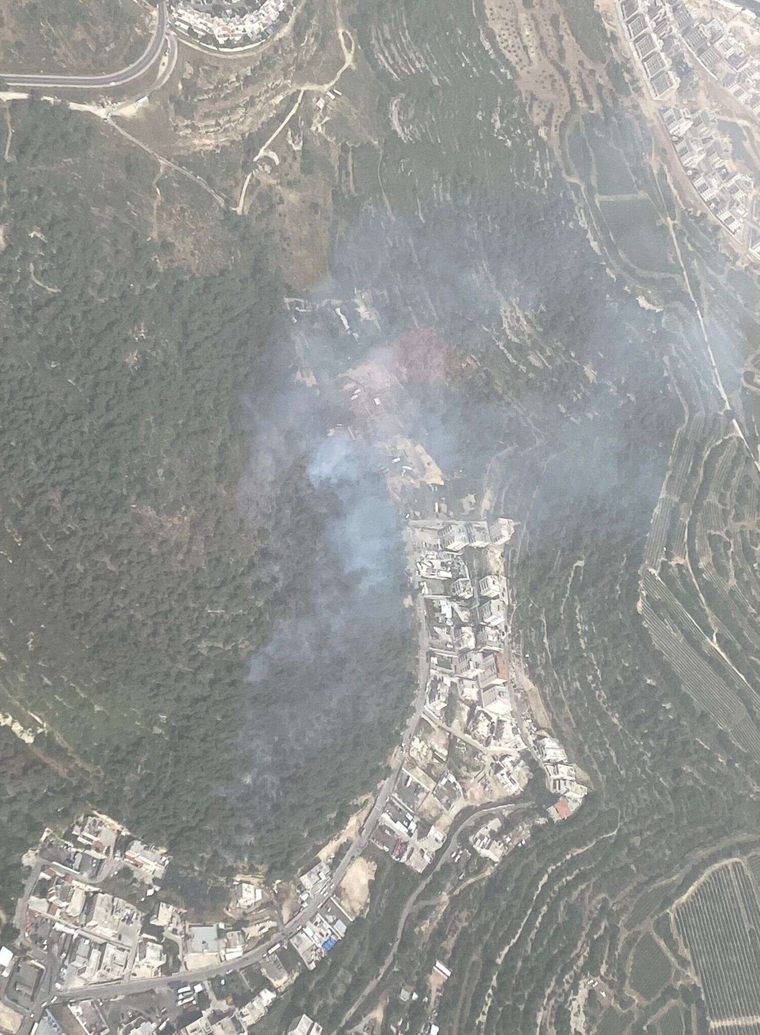 آتشسوزی در شهرکهای شمال فلسطین اشغالی ادامه دارد