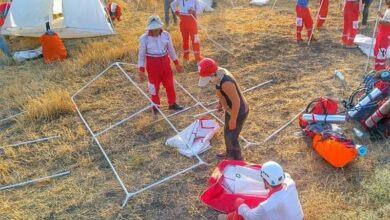 آزمون کشوری تاب و توان تیمهای واکنش سریع برگزارشد