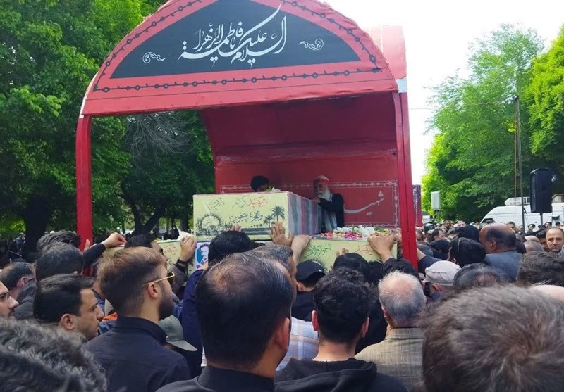 آغاز تشییع پیکر مطهر 4 شهید تازه تفحصشده در اصفهان + فیلم