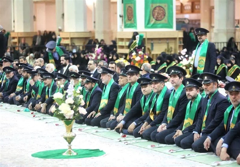 آغاز رسمی جشنهای دهه کرامت در حرم مطهر حضرت معصومه(س)