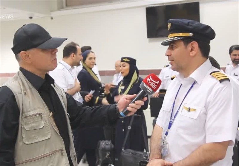 آغاز پروازهای حج تمتع از فرودگاه همدان + فیلم