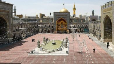 آمادهسازی حرم رضوی برای استقبال از شهید رئیسی + تصاویر