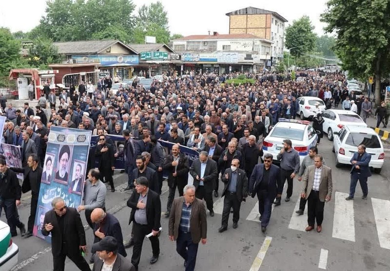 اشکهای ماتم گیلانیان در فراق شهید جمهور + فیلم