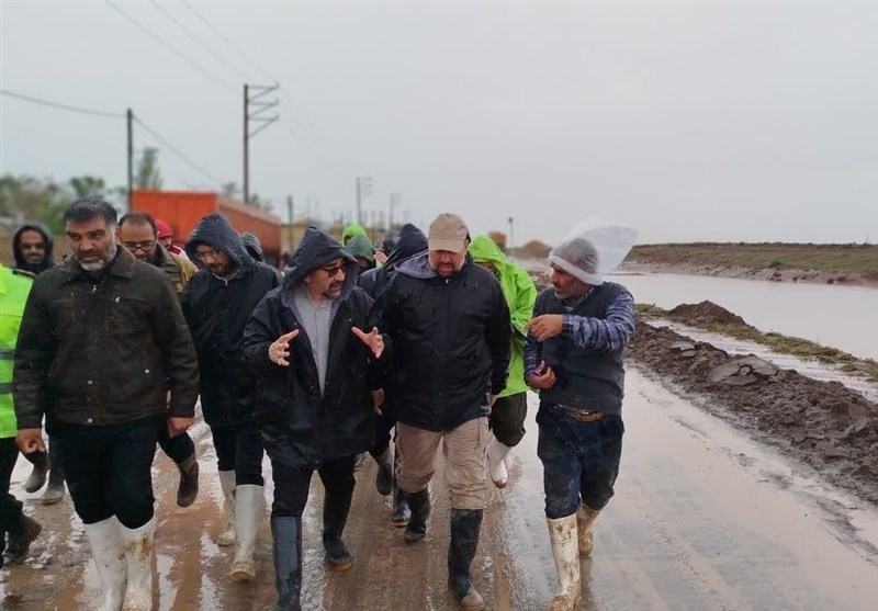 امداد و اسکان سیلزدگان در فریمان ادامه دارد+عکس