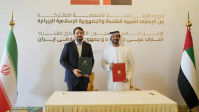 امضای ۲ سند همکاری اقتصادی میان ایران و امارات