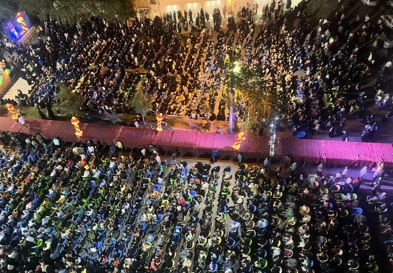 اهواز غرق در جشن و شادی شمسالشموس +فیلم