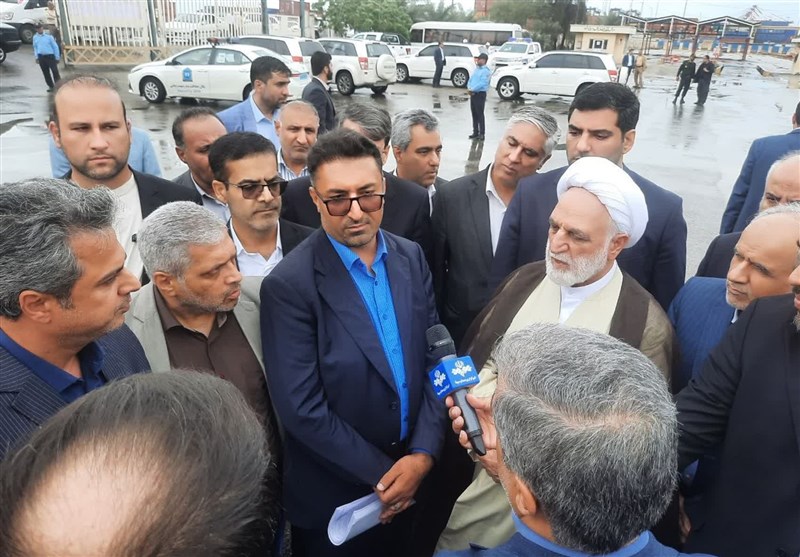 بازدید رئیس قوه قضائیه از بندر شهید رجایی