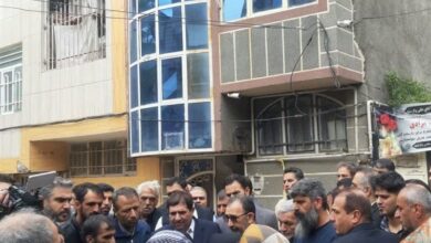 بازدید معاون اول رئیس جمهور از مناطق سیل زده مشهد