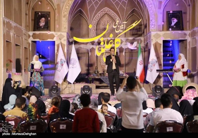 برگزاری آیین ملی گلغلتان در کاشان + تصویر