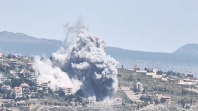 بمباران سنگین شهرک خیام+فیلم/ شلیک ۱۰ موشک از سوی حزب الله