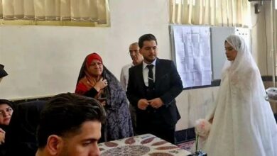 ثبت نخستین رأی مشترک عروس و داماد خرمآبادی