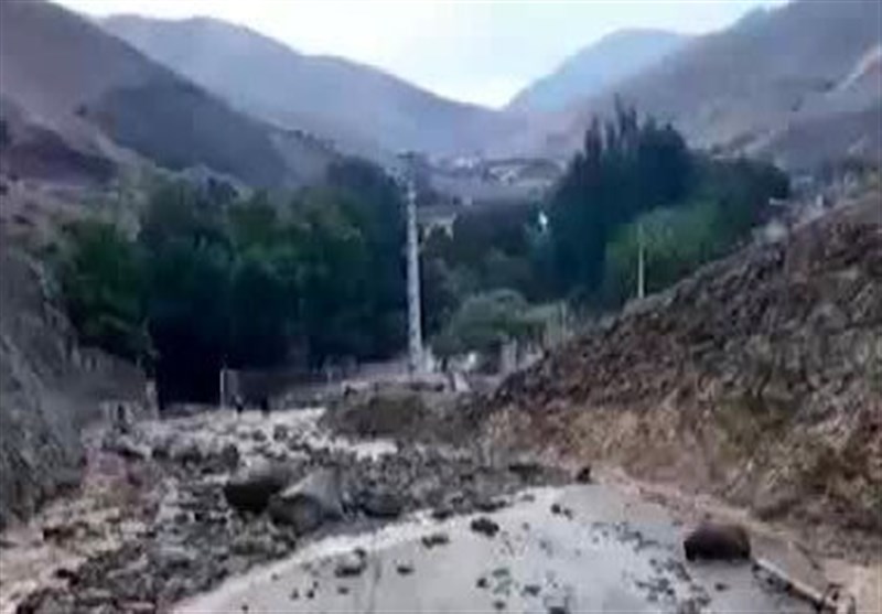 جاده نوجان به چالوس تا اطلاع ثانوی مسدود است