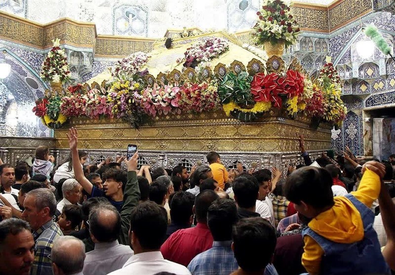 حرم حضرت معصومه(س) در سالروز میلاد بانوی کرامت + تصویر