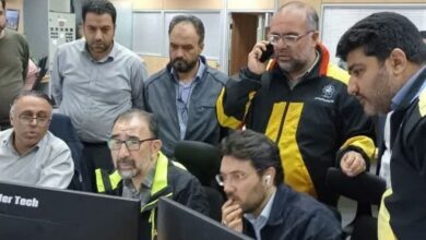 حضور استاندار خراسان رضوی در مرکز کنترل ترافیک مشهد