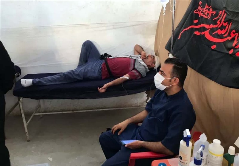 حضور موکب درمانی تامین اجتماعی در مرزهای شلمچه و چذابه