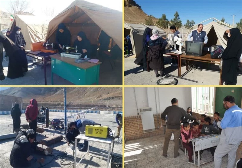 خدمترسانی جهادگران فنی و حرفهای به 2000 نفر در روستاها