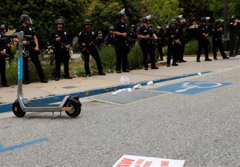 دستگیری فرد دخیل در درگیریهای دانشگاه کالیفرنیا