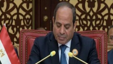 رئیسجمهور مصر: دو راه بیشتر باقی نمانده است؛ صلح یا نابودی