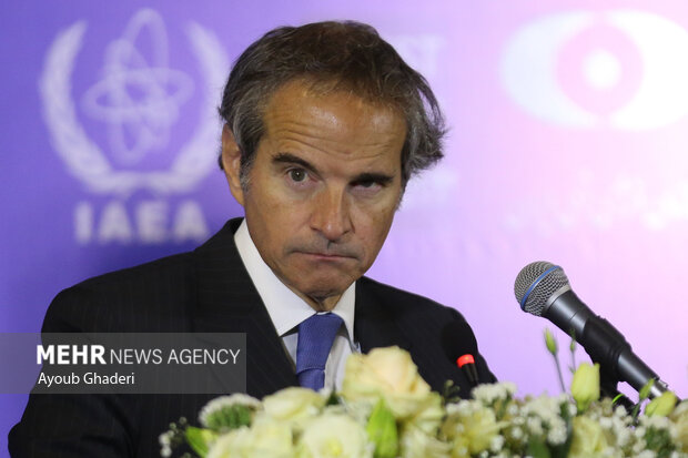 رافائل گروسی شهادت آیتالله رئیسی را تسلیت گفت