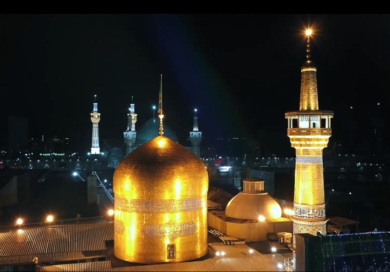 رزمندگان لشکر 14 اصفهان خادم امام رضا(ع) شدند + فیلم