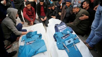 شمار شهدای خبرنگار در غزه به ۱۴۹ نفر رسید+ عکس