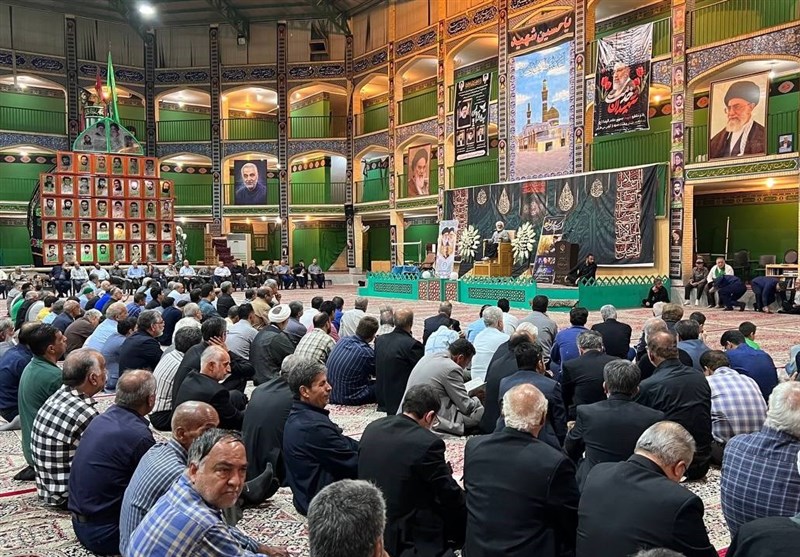 عزاداری هیئات مذهبی یزد در سوگ شهید رئیسی