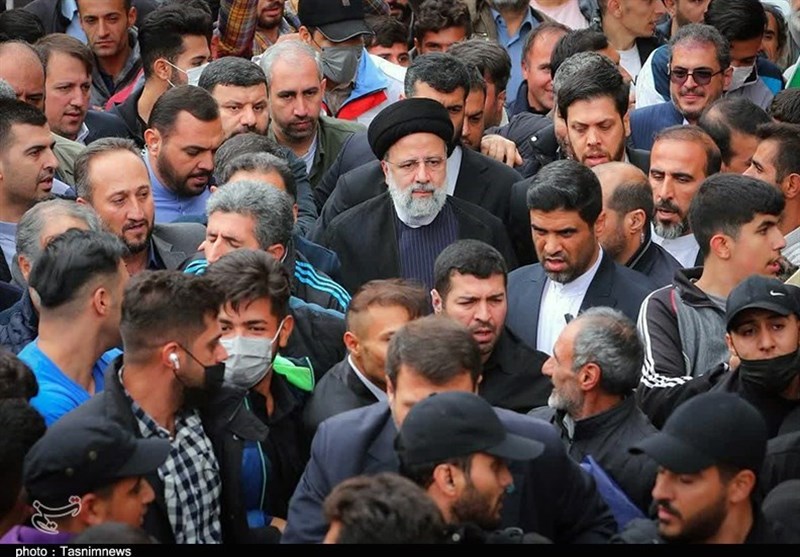 قابهای ماندگار از شهید رئیسی در کردستان + تصاویر