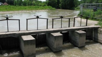 قطع آب ورودی به کانالهای آبیاری شبکه سفیدرود