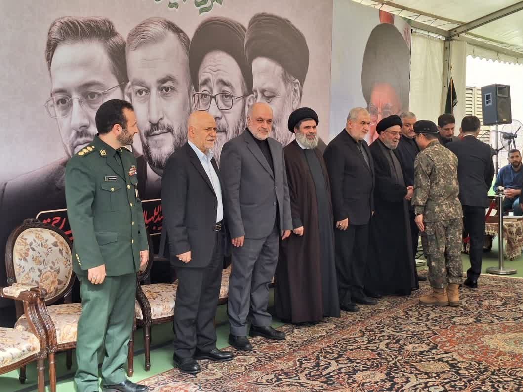 مراسم عزاداری شهدای خدمت در سفارت ایران در بیروت