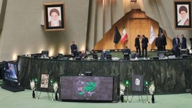 مراسم یاد بود رئیسجمهور در مجلس