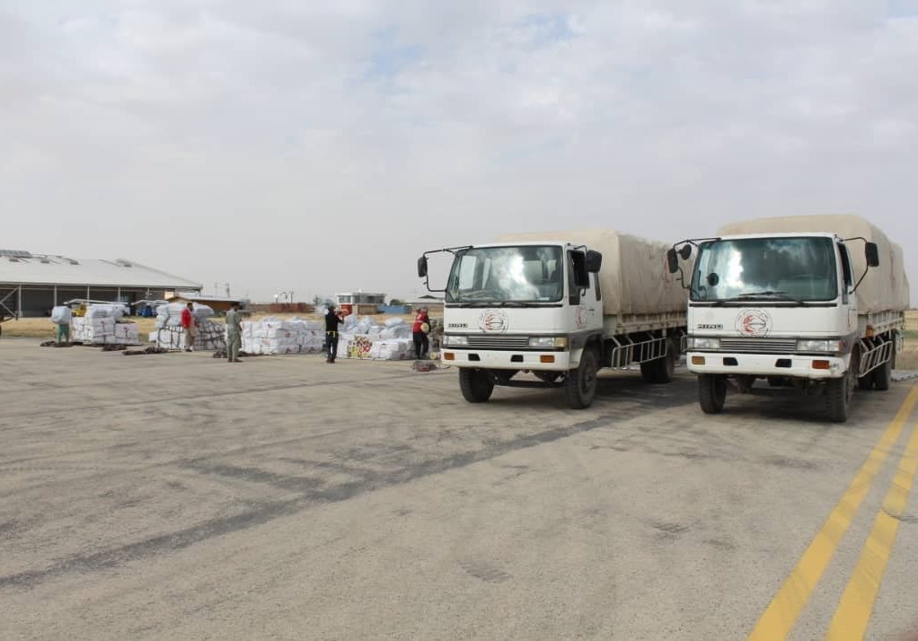 کشور افغانستان , سیل , جمعیت هلال احمر ,