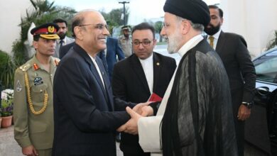 پیام تسلیت رئیسجمهور پاکستان به مناسبت شهادت سید ابراهیم رئیسی